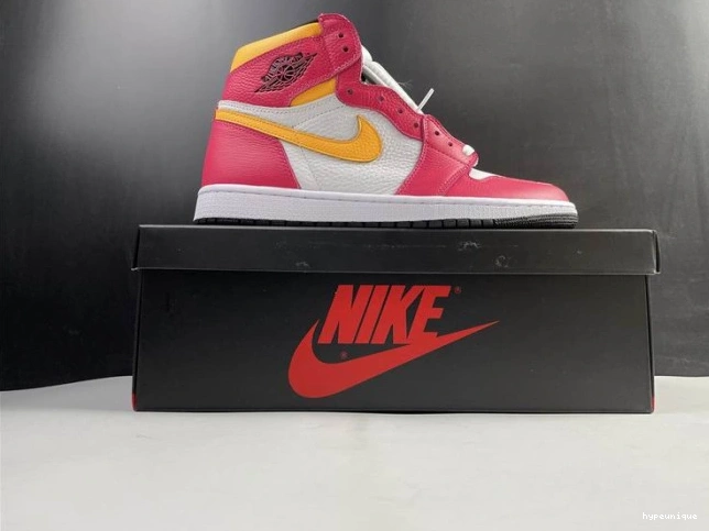 HYPE High 1 Fusion Jordan 555088-603 Red OGLight Air 0714
